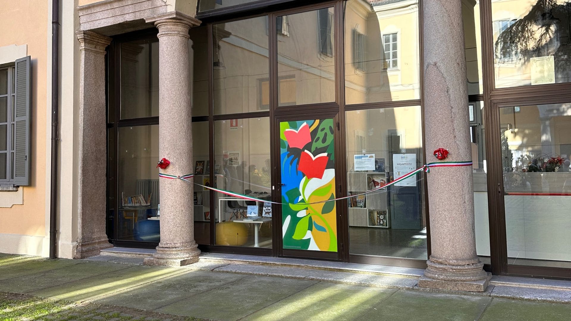 inaugurazione nuova biblioteca brembio