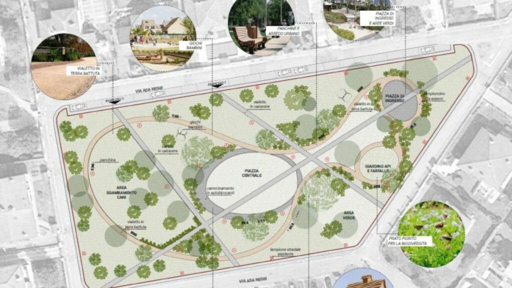 parco via ada negri rigenerazione urbana brembio